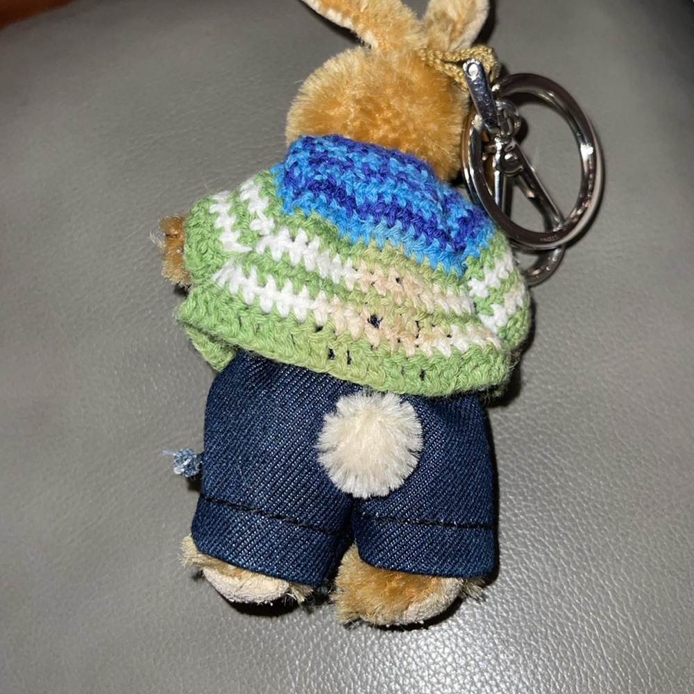 Preloved Prada Rabbit Key Chain Great Condition S… - image 7